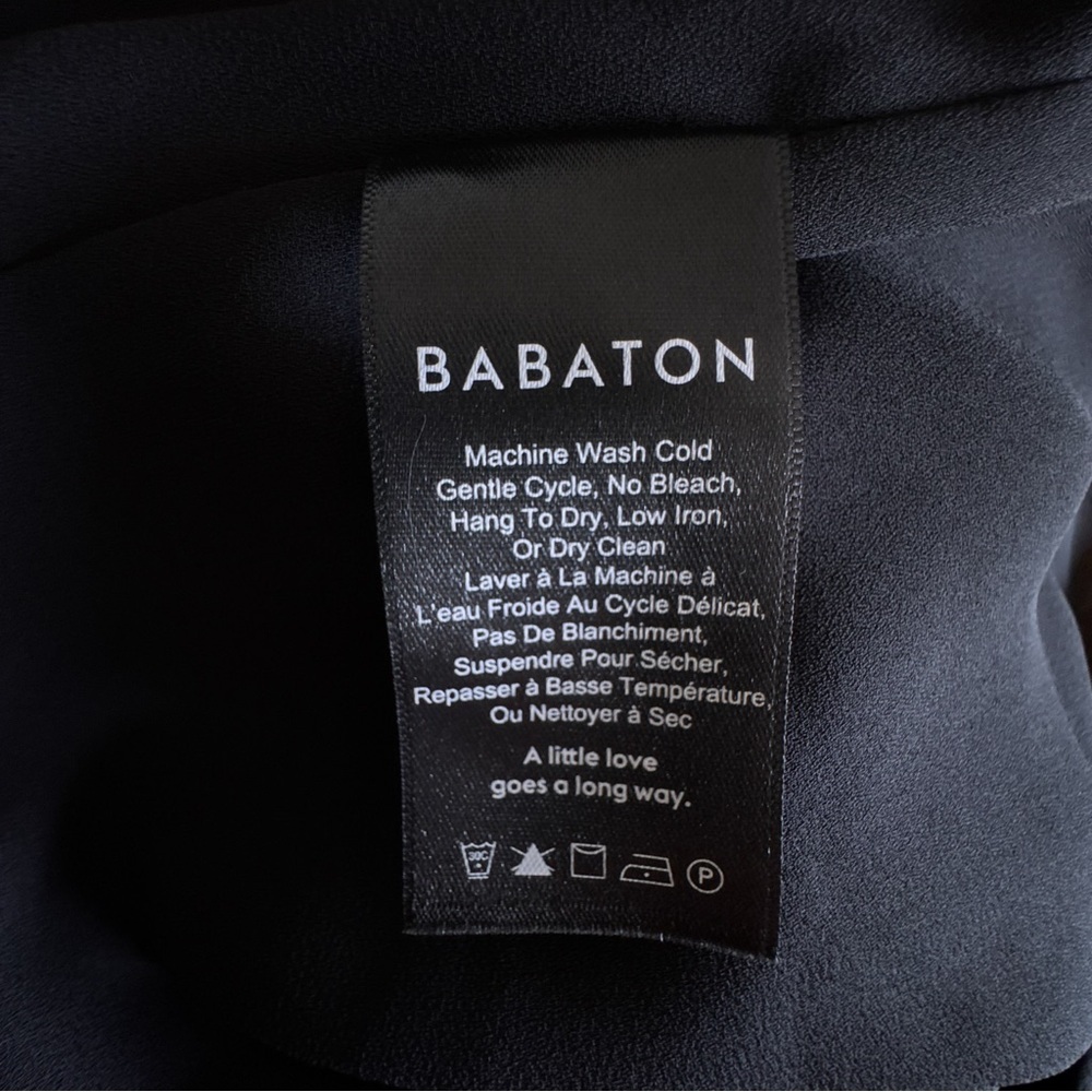 Aritzia Babaton Galen Mesh Camisole Tank Black - Size XS - Picture 9 of 10